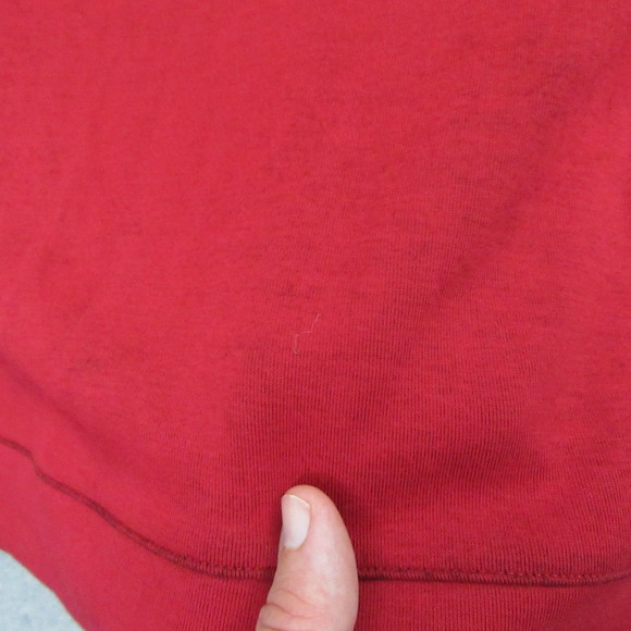 Hugo Boss Mens 1/4 Zip Sweater 2XL Red Pullover Long Sleeve Casual - Picture 2 of 10